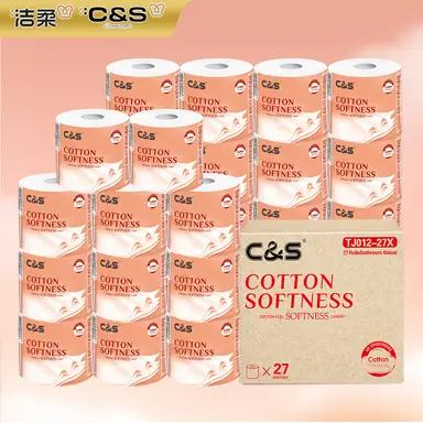 C&S 4-laags toiletpapier 120 g (27 rollen)