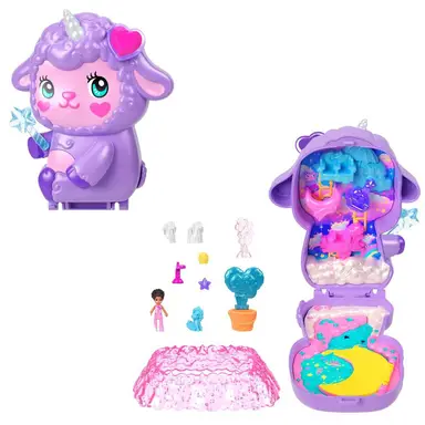Polly Pocket World Uni-Lamb Compact Playset