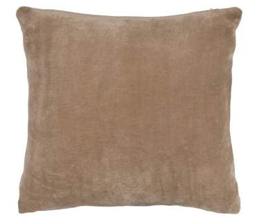  Atmosphera Ollis Coussin uni beige lin - 38 x 38 cm