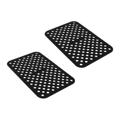 BLACKMOOR Flat Silicone Air Fryer Liner Set of 2 - Small