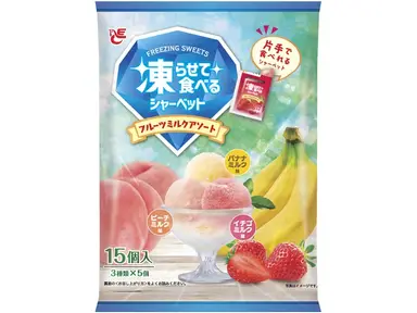 Ace Bakery bevroren sorbetfruitmelk assortiment 15 stuks