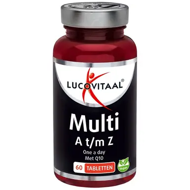 Lucovitaal Multi+ Vitaminen A-Z 60 tabletten