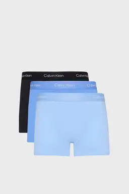 Calvin Klein Underwear Trunk 3 Pack - Black/Glacier/Blue Bell 2XL