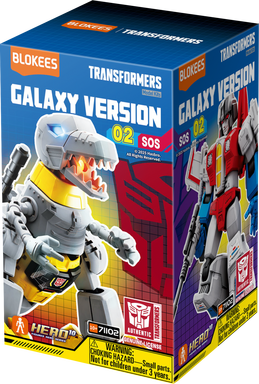 Blokees Transformers, Hero Series, version Galaxy, Figurines à collectionner - 02 SOS