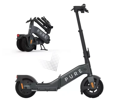 Pure Electric Scooter Advance Flex Folding Mercury Grey