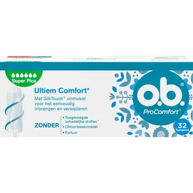 o.b. ProComfort Tampons Super Plus 32 stuks
