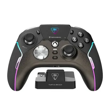 Turtle Beach Stealth Ultra – Manette sans fil pour PC, Android, iOS, Xbox Series X|S et Xbox One – Station de charge rapide, gâchettes réglables, écran de contrôle – Noir
