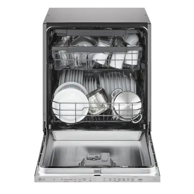 LG DB243TX Fully Integrated Dishwasher, 14 Place Settings, Quad Wash, D Rated