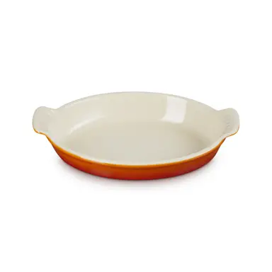 Le Creuset Mini-Auflaufform, traditionelle ovale Form, 180 ml, Orange