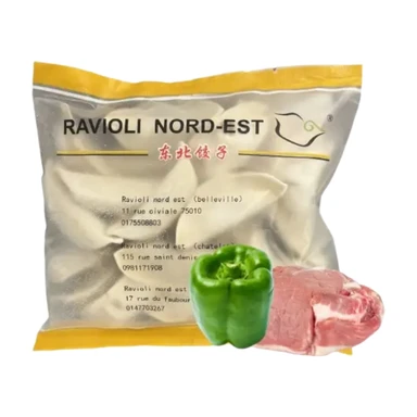 Northeast Dumpling King raviolis au porc et poivron vert 420g