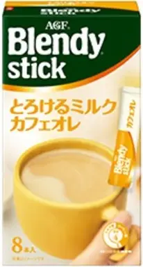 AGF Blendy Stick Smeltende Melk Café au Lait 8 stuks