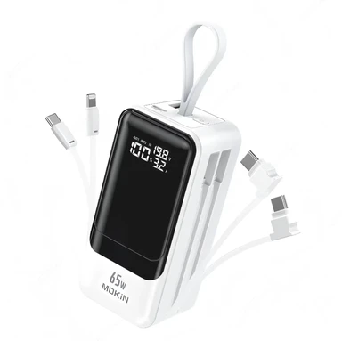 MOKiN Batterie externe 65 W PD - Blanc