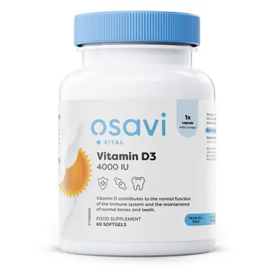 Osavi Vitamin D3 Bone Immune 4000 IU - 60 Softgels