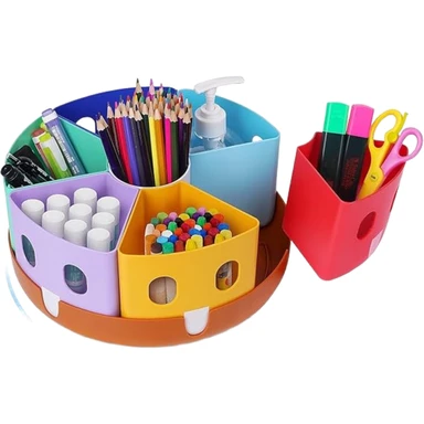 Gamenote Organisateur de bureau rotatif