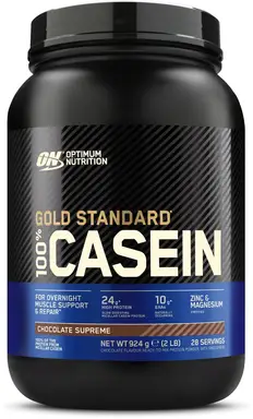 Optimum Nutrition 100% Gold Standard caseïne tijdafgifte eiwit chocolade 924 g (28 porties)
