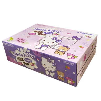 Rode Sakura Hello Kitty Taro Thee 310ml×24