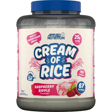 Applied Nutrition Cream of Rice Energy Nutrition Raspberry Ripple Flavour - 2kg