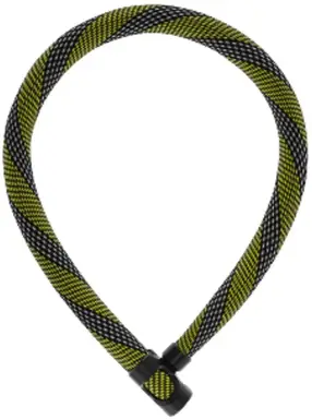 ABUS Germany ABUS 7210/110 racing geel IvyTex / kettingslot