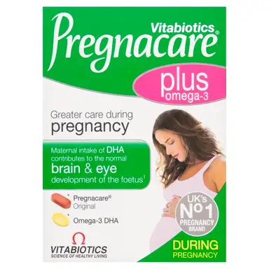 Vitabiotics Pregnacare Plus Omega-3 During Pregnancy Dual Pack Capsules - 56 Tablets & Capsules