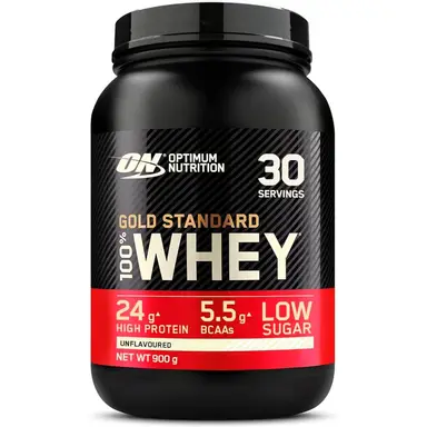 Optimum Nutrition Gold Standard 100% Whey 900g Unflavoured