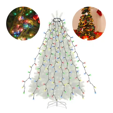 Christbaum Lichterkette mit Ring 3m – stimmungsvoll