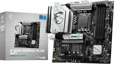 MSI B760M GAMING PLUS WIFI Motherboard Intel B760 LGA 1700 Micro ATX