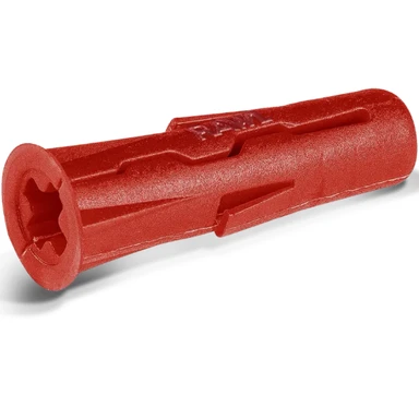 RAWLPLUG Red UNO® Plugs 6 x 28mm (Pack 1000)