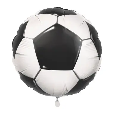 Unique Party Football Foil Balloon, 45cm