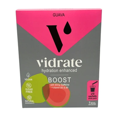 Vidrate Boost Hydration Powder Guava - 10 x 3g
