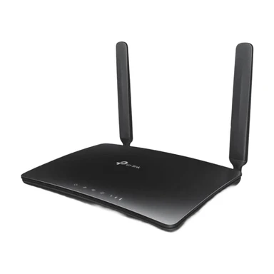 TP-Link Archer MR200 Cat4 + AC750 Mbit/s Dualband 4G LTE WLAN-Router (150 Mbit/s im Download, simultanes Dualband, 300 Mbit/s 2,4 GHz + 433 Mbit/s 5 GHz, frei konfigurierbarer LAN/WAN-Port) schwarz
