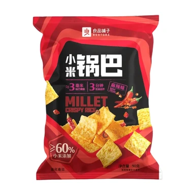 Bestore Galettes de millet Xiaomi saveur épicée 90g/sachet