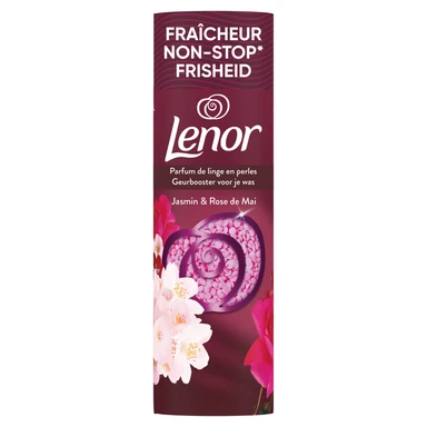LENOR Perles de Parfum pour le Linge Jasmin et Rose de Mai 19 Doses 235g