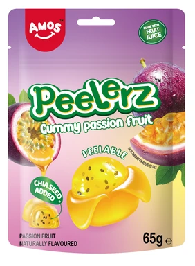 Amos Peelerz Gummy Passion Fruit 65g