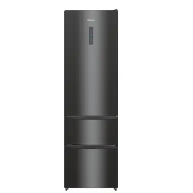 Hisense RM469N4AFEUK 200cm 60/40 Frost Free Fridge Freezer - Black Gloss - E Rated