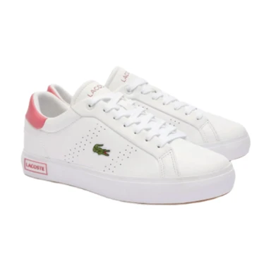 LACOSTE Powercourt 2.0 124 3 SFA blanc rose - Pointure-38