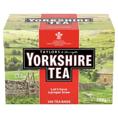 Yorkshire Tea Bags 160S 500g