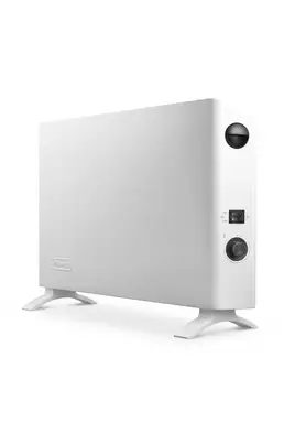 De'Longhi Convector Heater – 2000W, Slim Design, 3 Heat Settings, Thermostat – White, HSX2320