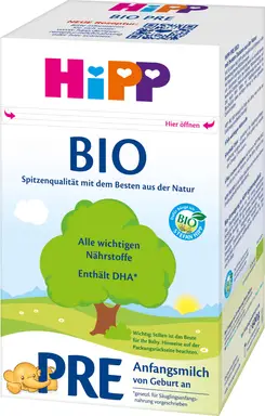 HiPP Anfangsmilch PRE BIO (ab Geburt) 600 g