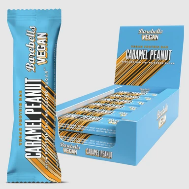 Barebells Barres protéinées vegan saveur caramel et cacahuètes - 12 pièces