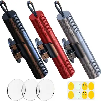 smosun Safehammer - Upgraded Safe Hammer Glass Breaker Under Water, Car Hammer Seatbelt Cutter Window Breaker Emergency Escape Tool, Safehammer Glass Breaker for New Cars (3PCS)