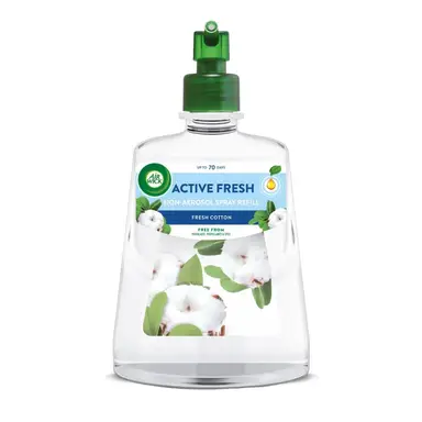 Air Wick Fresh Cotton 24/7 Active Fresh Autospray Refill 228ml
