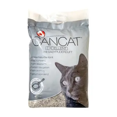 CanCat Klumpstreu für Katzen (Bentonit) – Kanadische Premium-Qualität – Hervorragende Geruchskontrolle & Wenig Staub – 8kg Sack