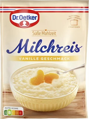 Dr. Oetker Dessert Vanilla Milk Rice 125g