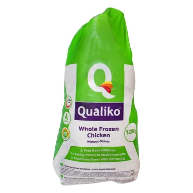 Qualiko Ganzes Hähnchen ohne Innereien 1,2kg 