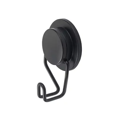 Croydex Stick 'n' Lock Robe Hook - Black