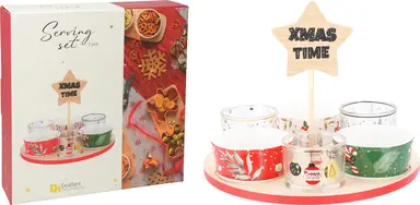 Serving Set Xmas 6pcs Christmas/Weihnachten