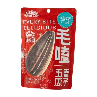 Cha Cha Mao Ke Graines de tournesol saveur cinq-épices 450 g