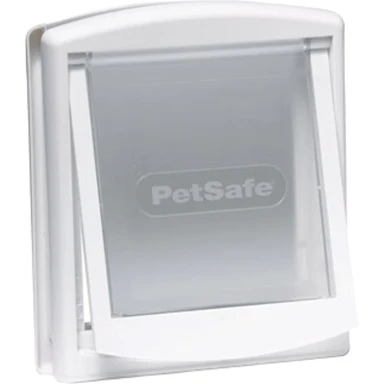 PETSAFE Staywell Porte pour petits animaux - Blanc / transparent