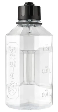 Alpha Designs Alpha Bottle XL Trinkflasche - 1,6 L - Transparent