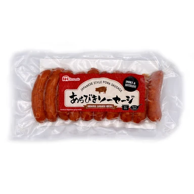 Nh Foods Nipponham Saucisses de porc à la japonaise cuites et fumées - 200 g